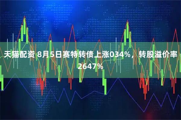 天猫配资 8月5日赛特转债上涨034%，转股溢价率2647%