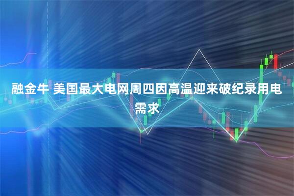 融金牛 美国最大电网周四因高温迎来破纪录用电需求